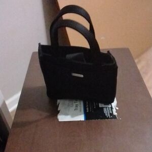 Nine West Black Handbag with Dual Handles